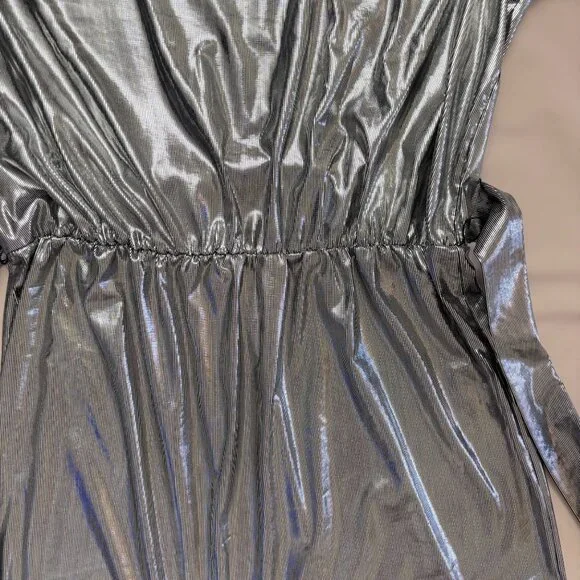 Betsey Johnson Silver Mini Dress - Picture 8 of 12